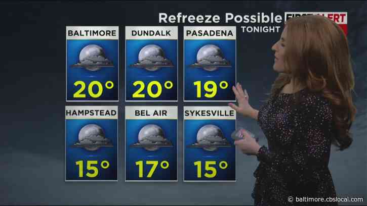 Winter Weather: Strong Winds Will Pummel Maryland On Sunday