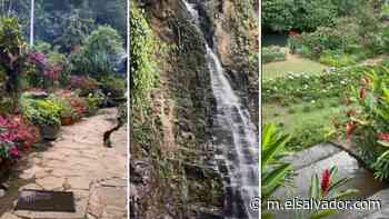 VIDEO. Parque de cascadas en Jujutla sorprende a internautas en TikTok - elsalvador.com