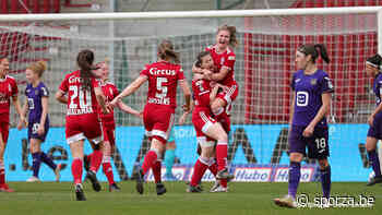 Standard vloert Anderlecht voor het eerst dit seizoen dankzij Schoenmakers en springt naar plek 3 - sporza.be