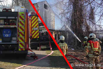Passanten entdeckten Rauchwolke! Flammen in leerstehendem Gebäude in Dresden - TAG24