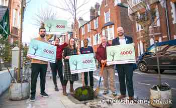 4,000th street tree planted in Hackney - News