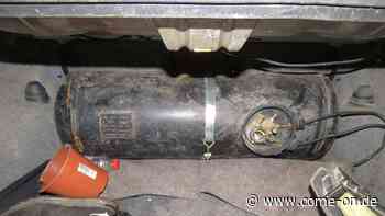 Polizei zieht Pkw mit Gas-Tank der Marke Eigenbau aus dem Verkehr - come-on.de