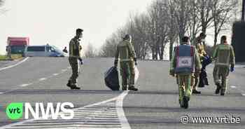 Brand in groenteverwerkend bedrijf Grimex in Ardooie: "Vrijgekomen asbest is geen gevaar voor omgeving" - VRT NWS