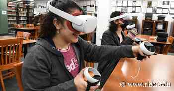NEH grant will support virtual reality programming at Rider's Franklin F. Moore Library - News at Rider
