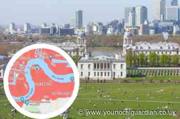 Greenwich could be underwater by 2030- new map shows
