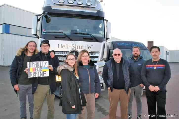 Guy en Matthias vinden dankzij deze krant toch nog truck om hulpgoederen richting Oekraïne te sturen: “Meteen in actie geschoten”