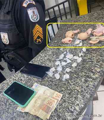 Itaperuna: Policiais prenderam casal que estava transportando cocaína dentro de bonecas - Folha de Italva