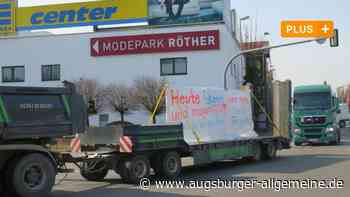 Lastwagenfahrer demonstrieren in Ulm und Neu-Ulm gegen hohe Spritpreise