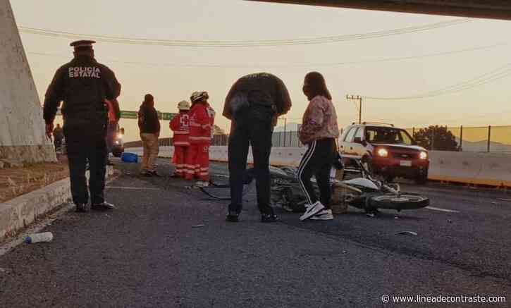 Dos muertos y heridos deja choque en la Apizaco-Tlaxco - Linea de Contraste