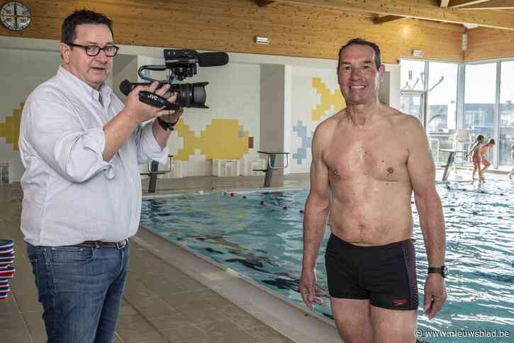 Sportieve Gino is eerste ambassadeur van zwembad de Amfoor