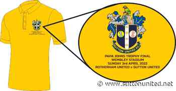 Commemorative Shirts Available to Pre-Order NOW - News - Sutton United