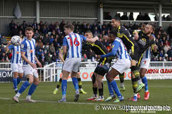 Match report for Hartlepool United 1 Sutton United 1 - News - Sutton United