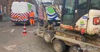 Gasthuisstraat tijdelijk afgesloten voor gemotoriseerd verkeer wegen waterlek - HLN.be