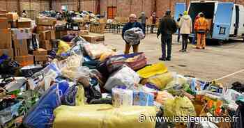 En pays de Lorient, la solidarité pour l'Ukraine centralisée à Inzinzac-Lochrist - Le Télégramme
