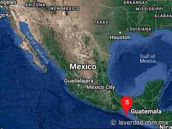 Se registra sismo magnitud 5.1 al suroeste de Pijijiapan, Chiapas - La Verdad de Tamaulipas