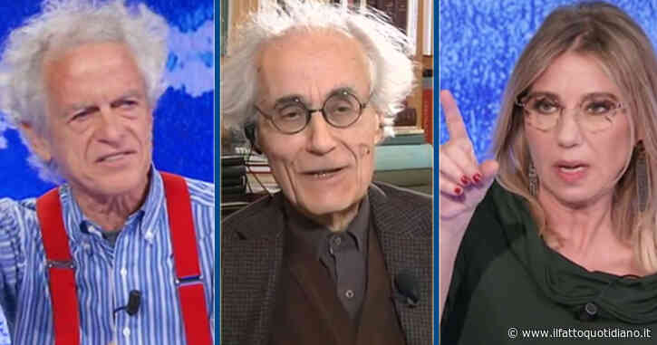 Ucraina, Canfora a La7: “Per Rampini dico una sciocchezza enorme? Lo ringrazio per la gentilezza”. Poi la risposta a De Gregorio