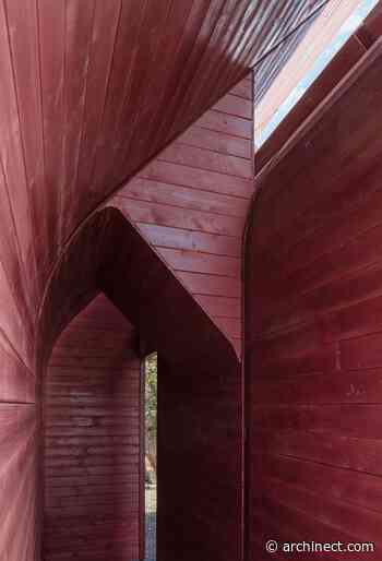LIN Architecture's latest wood pavilion experiment in rural China is a sight for sore minds - Archinect