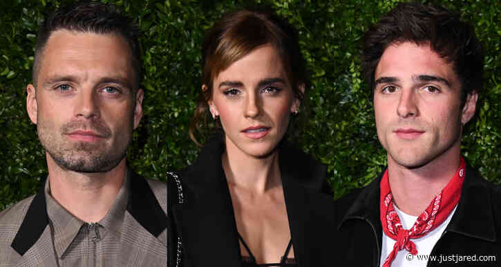 Emma Watson Joins Sebastian Stan & Jacob Elordi at Charles Finch X Chanel Dinner