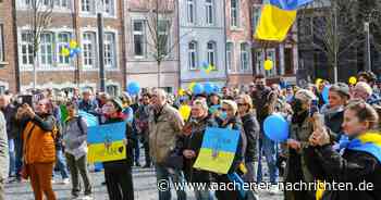 Pulse of Europe: Ukrainer verlassen aus Protest die Katschhof-Bühne