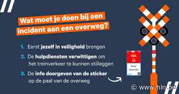 Twaalf overtredingen in 2021 aan spooroverwegen in politiezone Schelde-Leie - HLN.be