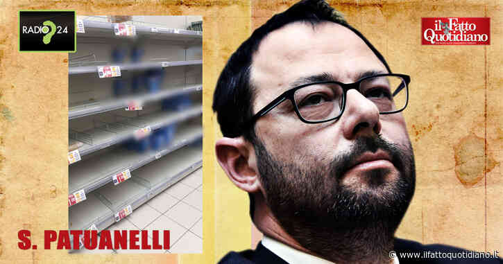 Guerra Russia-Ucraina, Patuanelli: “Non ci saranno problemi ai supermercati, no ad assalti. Ma serve scostamento di bilancio”
