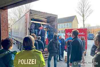 40 Tonnen Hilfsgüter für die Ukraine