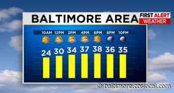 Maryland Weather: Bitter Cold Gives Way To Plenty Of Sunshine - CBS Baltimore