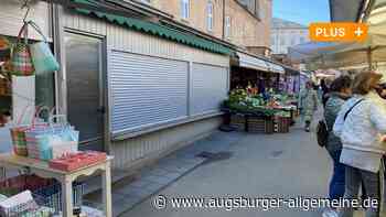 Augsburg: Auch in der Gemüsegasse am Stadtmarkt steht nun ein Stand leer | Augsburger Allgemeine - Augsburger Allgemeine