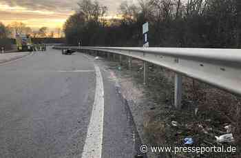 POL-PDWO: Alleinunfall Motorradfahrer