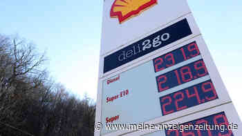 Spritpreise steigen rasant: So hoch ist der Steueranteil bei Diesel und Super