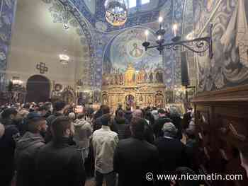 Russes et Ukrainiens unis pour prier à la cathédrale russe de Nice ce dimanche