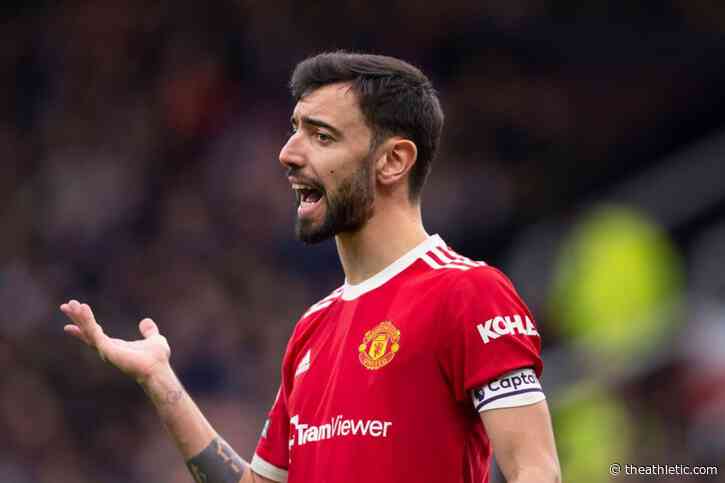 Bruno Fernandes to miss Manchester United’s match against Tottenham through illness - The Athletic