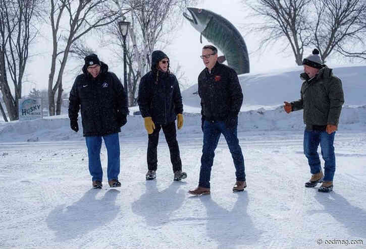 Giant muskie to be restored in Kenora - Ontario OUT of DOORS - Ontario OUT of Doors