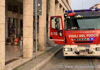 Incendio in un negozio di viale Milano a Gallarate - varesenews.it