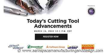 We know what's new in cutting tools - Aerospace Manufacturing and Design