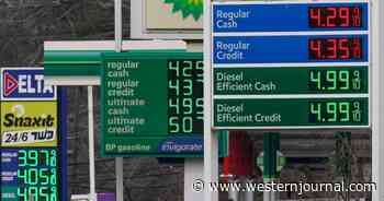 As Gas Prices Hit Record Highs, Community Wakes up to Stunning Sight at Local Fueling Station