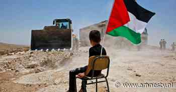 Israël voert apartheidspolitiek tegen Palestijnen - Amnesty International - Amnesty International