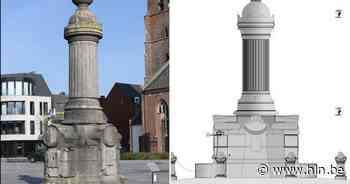 Pomp op de Markt wordt grondig gerestaureerd | Dessel | hln.be - HLN.be