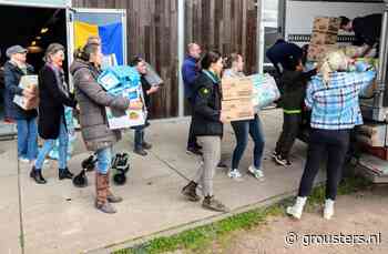 (video) Hart van Grou klopt geel en blauw voor Oekraïne - Grou