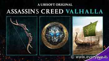 Assassin's Creed Valhalla: anche un arco e uno scudo nel nuovo DLC gratis con Twitch Prime - Everyeye Videogiochi