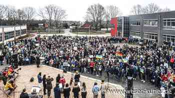 Schüler setzen Zeichen für den Frieden - WESER-KURIER