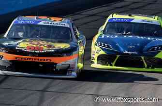 Noah Gragson wins at Phoenix, climbs the fence