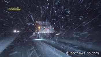 WATCH:  More than 75 million in path of major winter storm