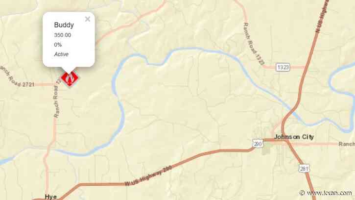 Blanco County 700-acre fire 15% contained