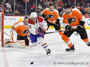 Liveblog: Habs look to snap skid vs. Flyers - Belleville Intelligencer