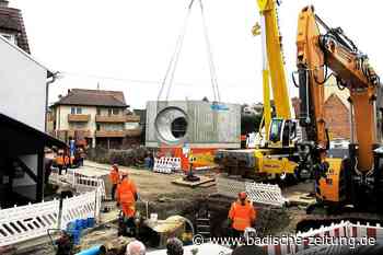 30 Tonnen in der Nordweiler Hochwaldstraße versenkt - Kenzingen - Badische Zeitung - Badische Zeitung
