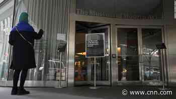 Search for suspect continues after two people were stabbed inside New York's Museum of Modern Art