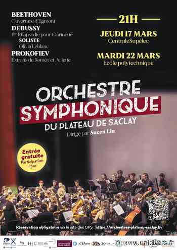 Concert de l’Orchestre Symphonique du Plateau de Saclay École polytechnique mardi 22 mars 2022 - Unidivers