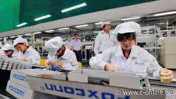 Pandemie - Covid-Lockdown: Foxconn stoppt Produktionsstätte für iPhones