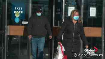 Mask on or off? Mandatory face covering bylaw gone in Edmonton leaves people with choices to make - Global News